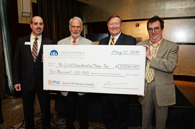 Pictured above are the winners of the 2014 PNC Bank LGBT Business Award